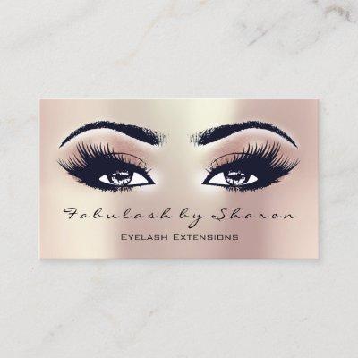 Makeup Artist Eyebrow Lashes Extension Rose Pearl