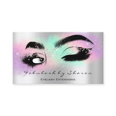 Makeup Artist Eyelash QRCODE Micorblade Brow Gray