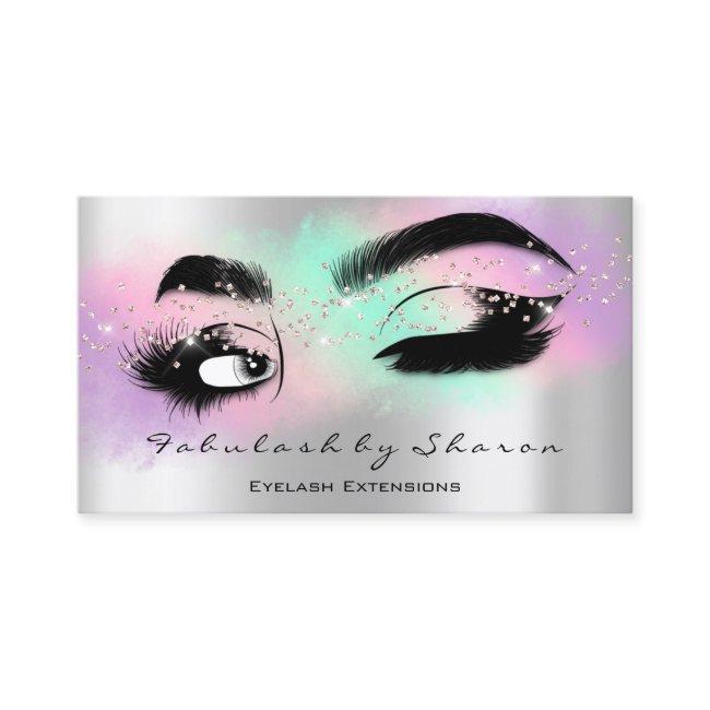 Makeup Artist Eyelash QRCODE Micorblade Brow Gray