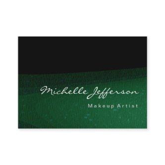 Makeup Artist Green Black Chubby