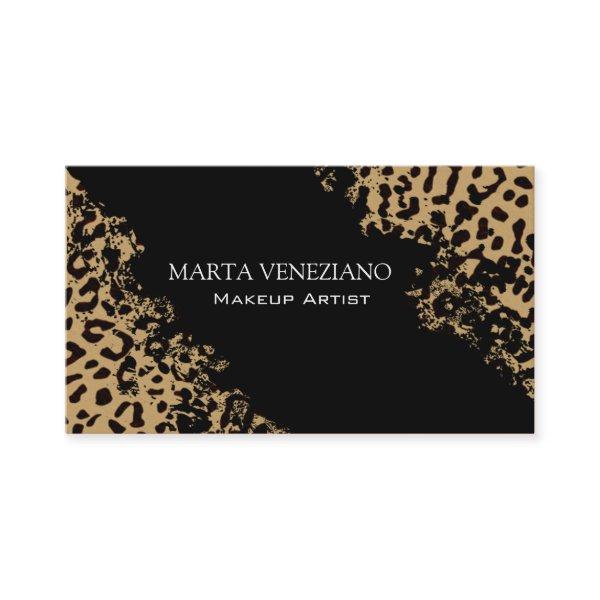 Makeup Artist III Professional Cosmetology Leopard