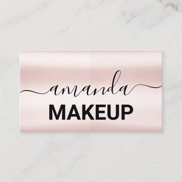 Makeup Artist Logo Minimalism Blush Powder