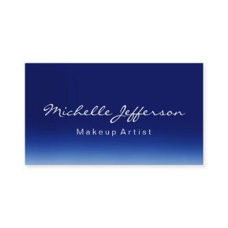 Makeup Artist Script Dark Blue