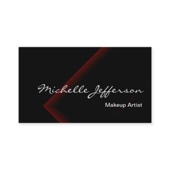 Makeup Artist Script Red Black