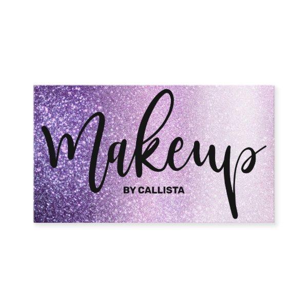 Makeup Artist Violet Lilac Purple Triple Glitter