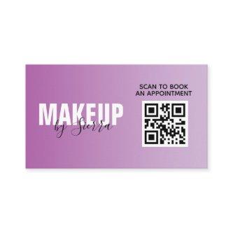 Makeup Beauty QR Code Scan to Book Appointment