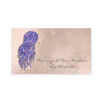 Makeup Hairdresser Lash Mermaid Appointment Card