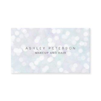 Makeup modern nacre pearl pastel glitter bokeh