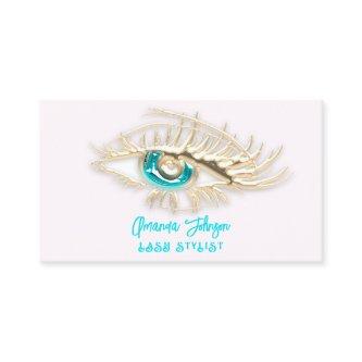 Makeup Princes Ivory Oceanic Blue Eyelash QrCode