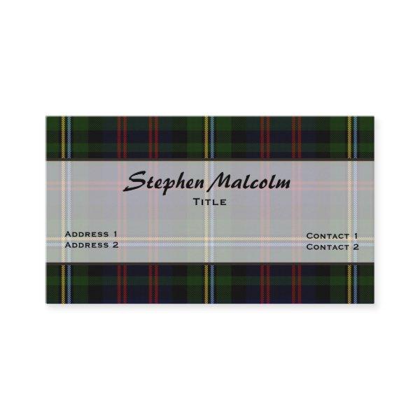 Malcolm Traditional Tartan Plaid Custom