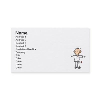 Male Stick Figure Nurse T-shirts and Gifts