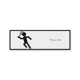 Male Tennis Player - Tennis Symbol Mini