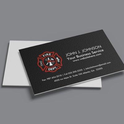 Maltese Cross Firefighter Style Personal