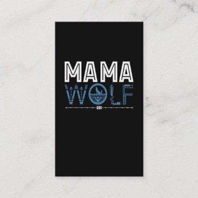Mama Wolf Native American Art Mother