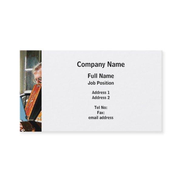Man Playing Accordion
