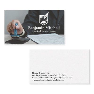 Man Stamping Approval for Business Documents