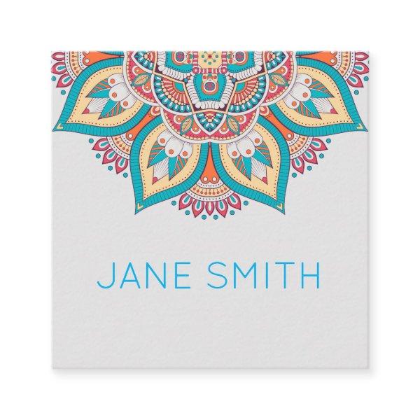 Mandala design modern stylish creative industry square
