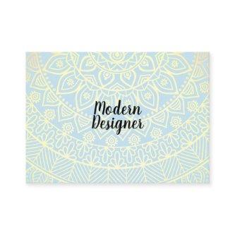 Mandala Gold Pattern and Grunge