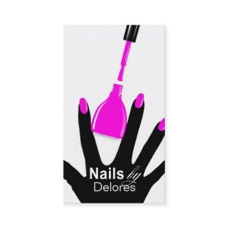 MANICURE PEDICURE Nail Salon violet