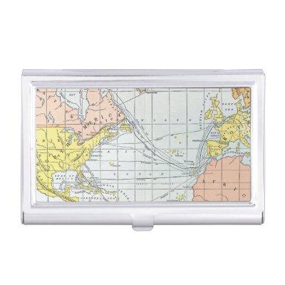 MAP: ATLANTIC VOYAGES  CASE