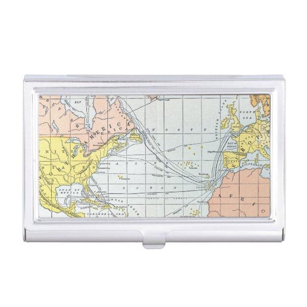 MAP: ATLANTIC VOYAGES  CASE