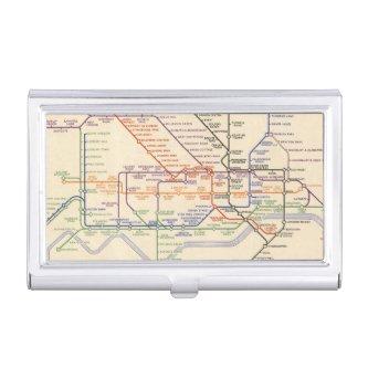 Map of London's Underground Railways  Case