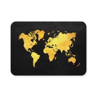 Map of the World (Gold)