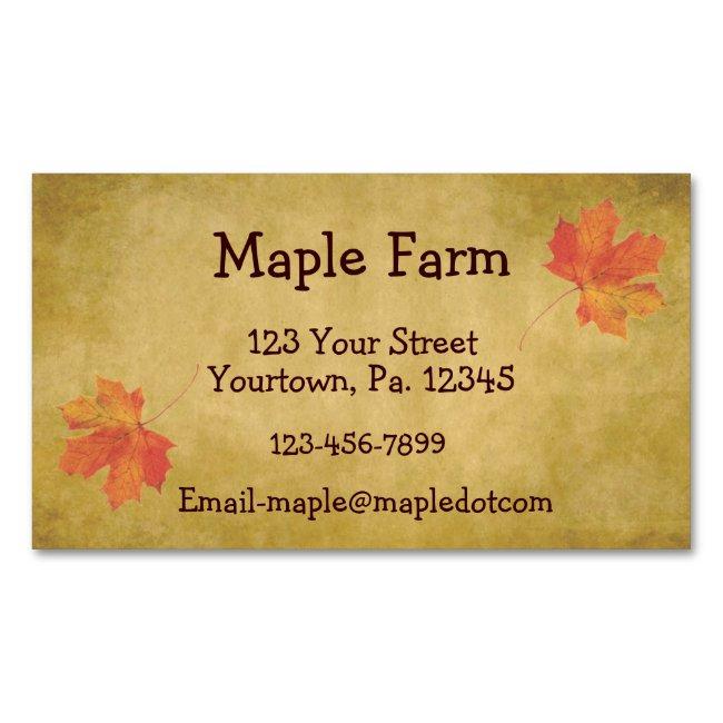 Maple Syrup Magnet