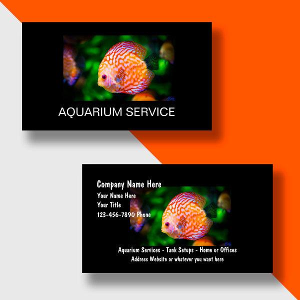Marine Aquarium Discus Fish Theme