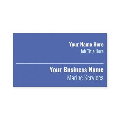 Marine Services