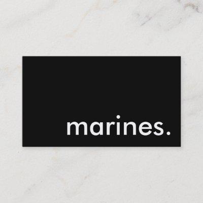 marines.