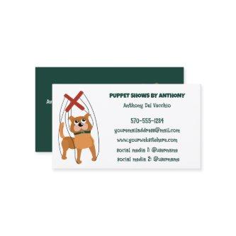 Marionette Puppet Show, Puppeteer Custom