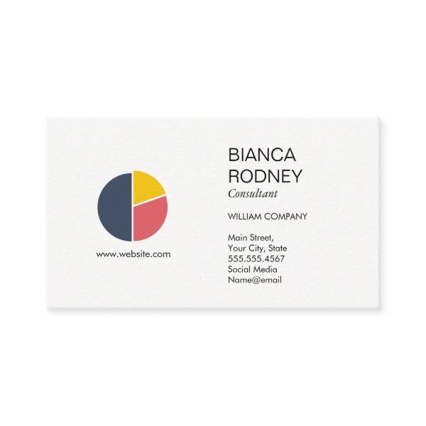 Marketing Consulting | Pie Chart Analytics Dots