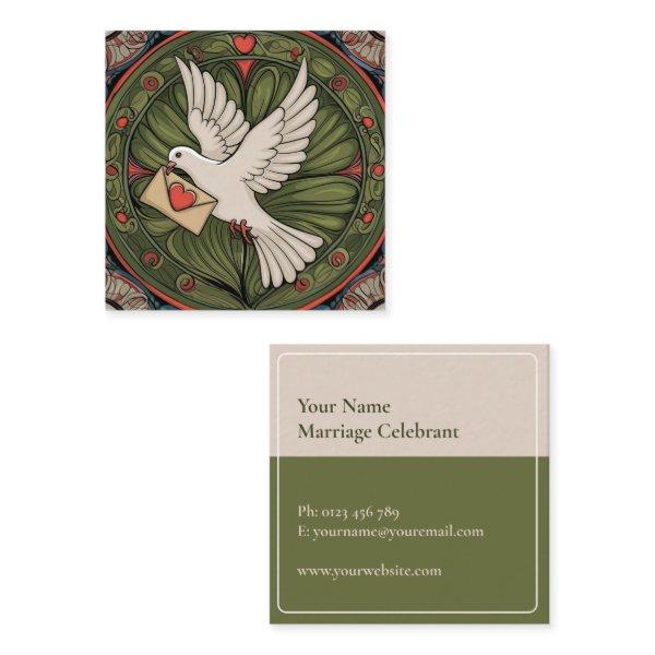 Marriage Celebrant Art Nouveau Style Square
