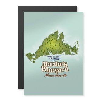 Martha's vineyard Massachusetts travel poster