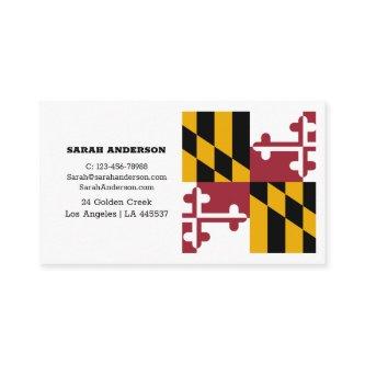 Maryland Flag Elegant  / USA