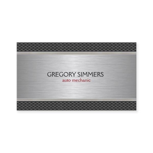 Masculine Black & Gray Metallic Background