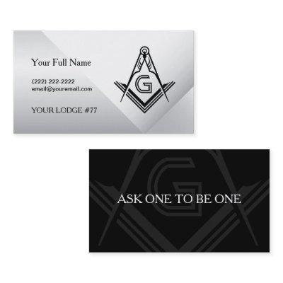 Masonic Card  Templates | Freemason