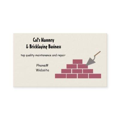 Masonry and Bricklaying Services