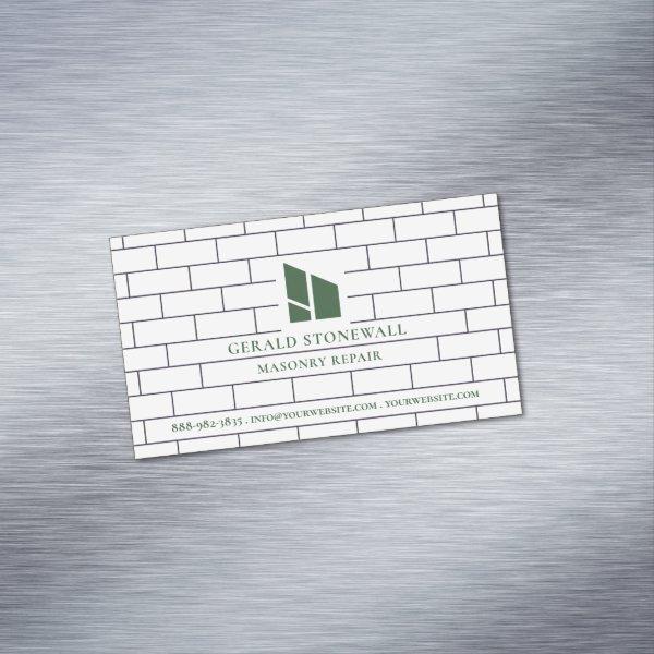 Masonry Constructions  Magnet