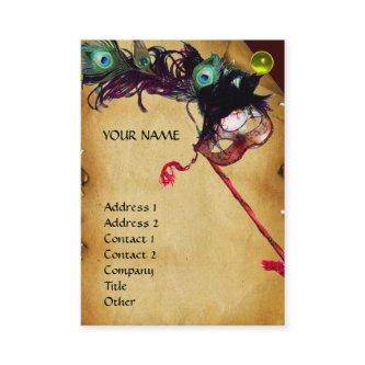 MASQUERADE PARTY parchment damask gem