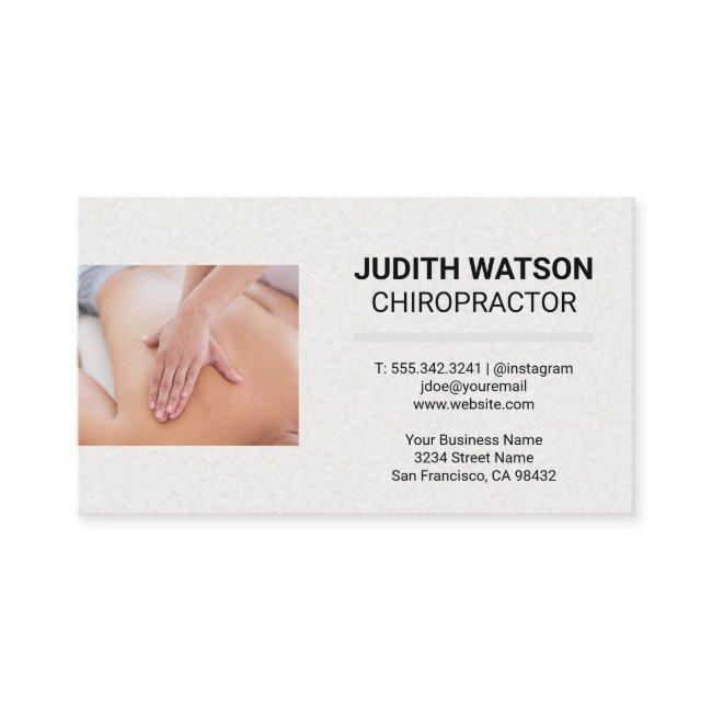 Massage Chiropractor Session