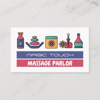 Massage Icons, Massage Therapist