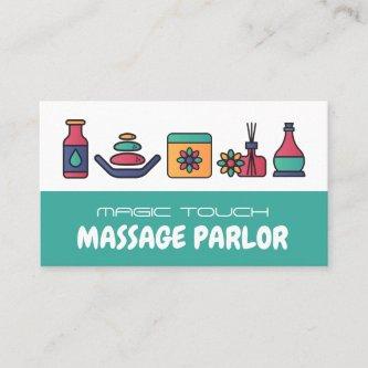 Massage Icons, Massage Therapist