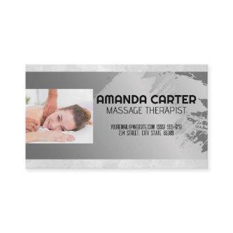Massage Session | Watercolor Artistic Gray