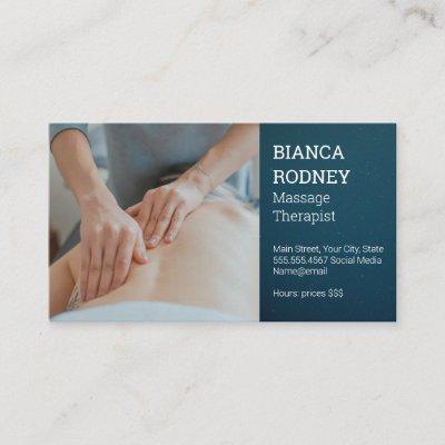 Massage Therapist | Health and Wellness
