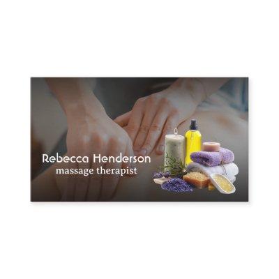 Massage Therapist Session | Essential Oils