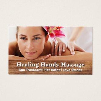 Massage Therapist Session | Woman Smiling