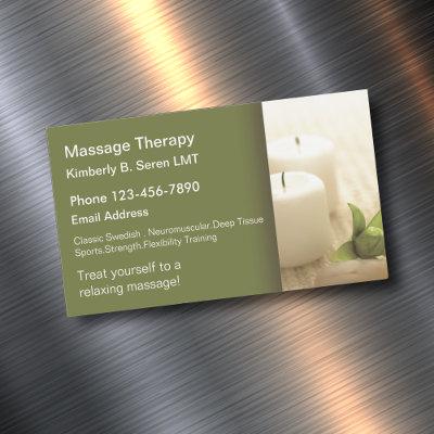 Massage Therapy  Magnets