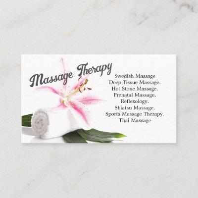 Massage Therapy /Orchid